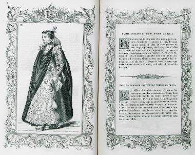 Ένδυμα γυναίκας της αριστοκρατίας από τη Γένοβα.