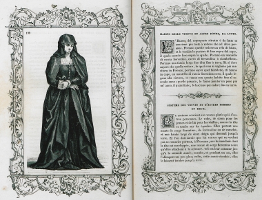 Ένδυμα που φορούσαν οι χήρες και άλλες γυναίκες σε πένθος στη Φλωρεντία και άλλες περιοχές.