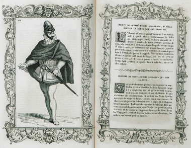 Ένδυμα ισπανού αυλικού.