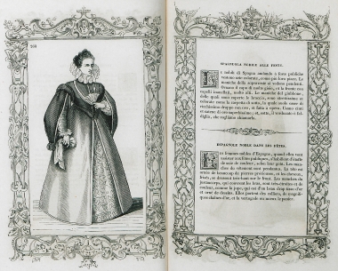 Εορταστικό ένδυμα ισπανίδας αριστοκράτισσας.