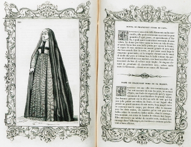 Γυναίκα της Φραγκφούρτης με ένδυμα περιπάτου.