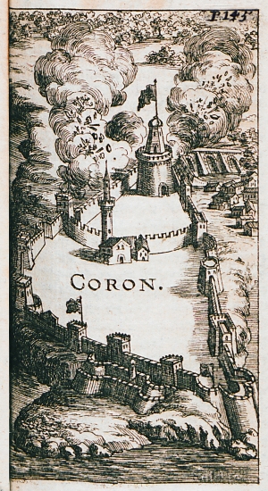 Η κατάληψη της Κορώνης από τους Βενετούς το 1685.