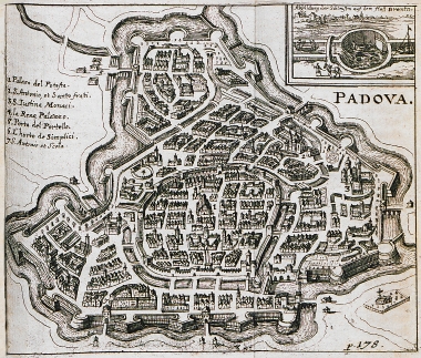 Χάρτης της Πάδοβας.