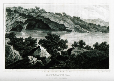 Αποστραγγιστικό κανάλι (καταβόθρα) στην Κωπαΐδα.