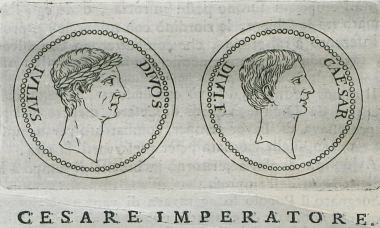 Νόμισμα του Ιουλίου Καίσαρα.