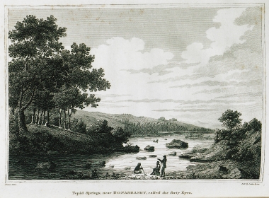 Θερμές πηγές κοντά στο Πινάρμπασι, οι οποίες ονομάζονταν 