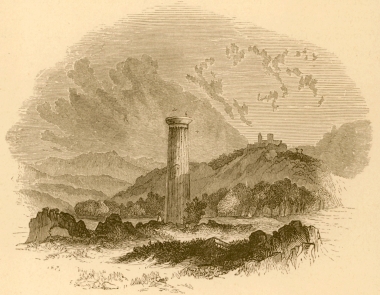 Δωρικός κίονας στα ερείπια της Απολλωνίας της Ιλλυρικής.