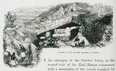 Η είσοδος του Σπηλαίου του Δία στην Κορυφή Ζα στη Νάξο.