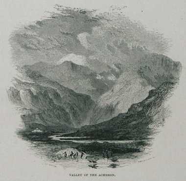 Η κοιλάδα του Αχέροντα.