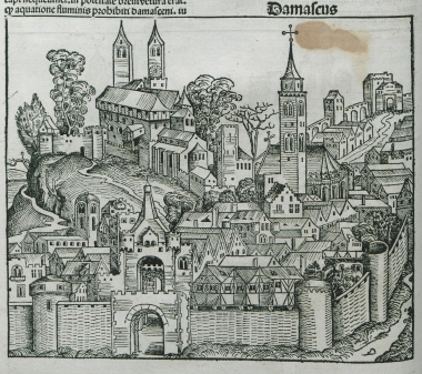 Άποψη της Δαμασκού.