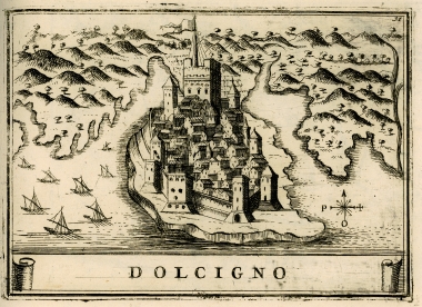 Το φρούριο του Ουλτσίν ή Ντουλτσίνο στο σημερινό Μαυροβούνιο.