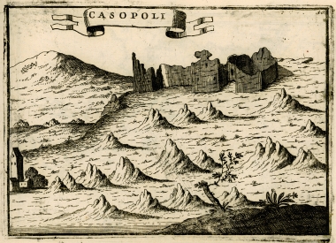 Άποψη των οχυρώσεων της Κασσώπης.