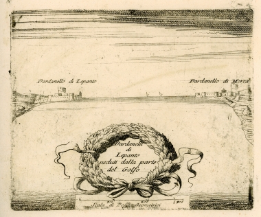 Ο πορθμός Ρίου-Αντιρρίου με απόψεις των φρουρίων του Ρίου και του Αντιρρίου από τον όρμο της Ναυπάκτου.
