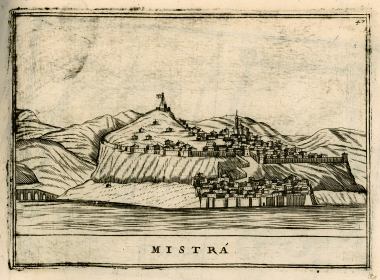 Άποψη του Μυστρά.