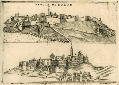 Απόψεις του κάστρου της Κορώνης.