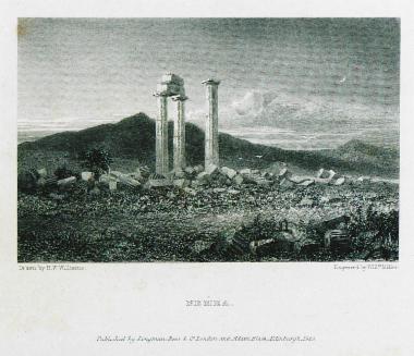 Ο ναός του Δία στη Νεμέα.