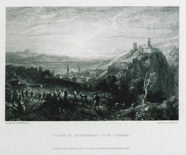 Η κοιλάδα του Ορχομενού από τη Λιβαδειά.