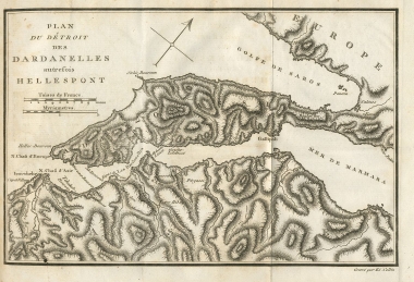 Χάρτης του Ελλησπόντου.