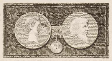 Νόμισμα της αυτοκρατορικής εποχής από την αρχαία Πεπάρηθο (Σκόπελο).