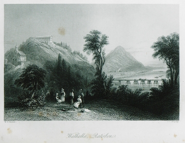 Η Βαλχάλα, αίθουσα της Δόξας, στο Ρέγκενσμπουργκ της Γερμανίας