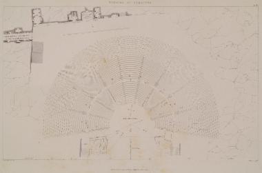 Κάτοψη του Αρχαίου Θεάτρου των Συρακουσών.
