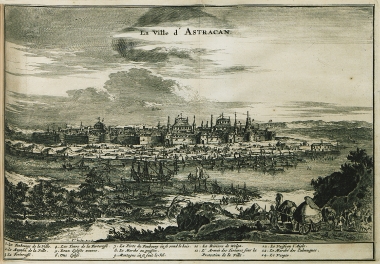 Άποψη της πόλης του Αστραχάν.