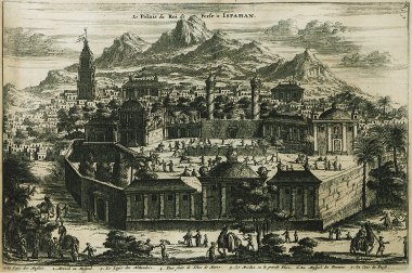 Το ανάκτορο του βασιλιά της Περσίας στο Ισπαχάν.