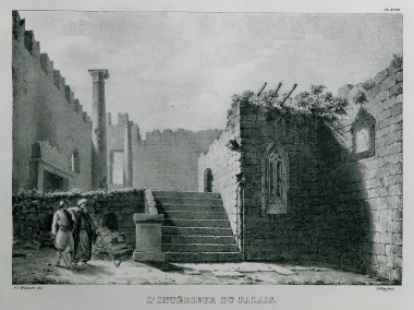 Εσωτερικό του Παλατιού του Μεγάλου Μαγίστρου στη Μεσαιωνική πόλη της Ρόδου.