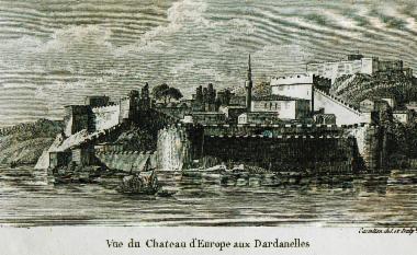 Άποψη του φρουρίου Τσιμενλίκ στα Δαρδανέλια.