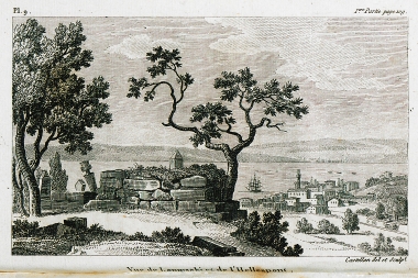 Άποψη του Ελλησπόντου και της Λαμψάκου.