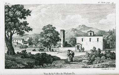 Άποψη των Φιλιατρών στη Μεσσηνία.