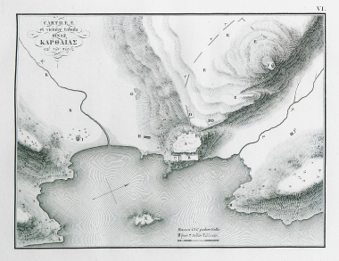 Χάρτης της Καρθαίας και των περιχώρων της.