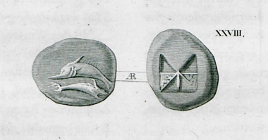Αρχαίο νόμισμα, πιθανότατα της Κέας.