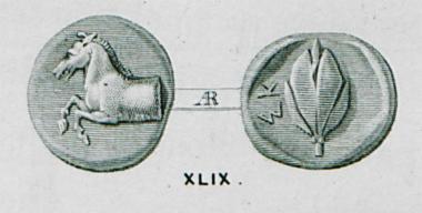 Νόμισμα από τη Σκοτούσσα της Θεσσαλίας.