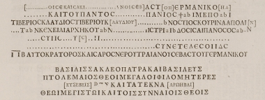 Επιγραφές ρωμαϊκών χρόνων. ΙV. Επιγραφή από ναό στην Πανόπολη. V. Επιγραφή από την Μικρή Απολλωνόπολη στην Άνω Αίγυπτο.
