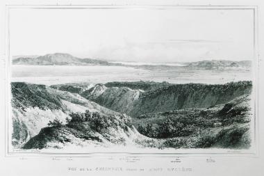 Άποψη του Κορινθιακού κόλπου από το όρος Κυλλήνη (ή Ζήρια).