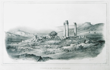 Ο ναός του Δία στη Νεμέα.