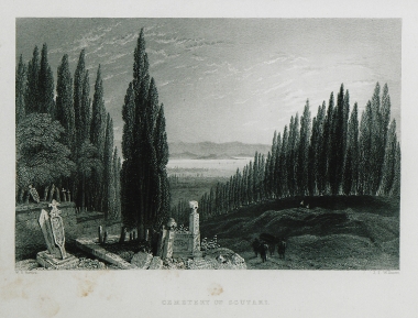 Το μουσουλμανικό νεκροταφείο της Χρυσόπολης, το σημερινό Σκούταρι.