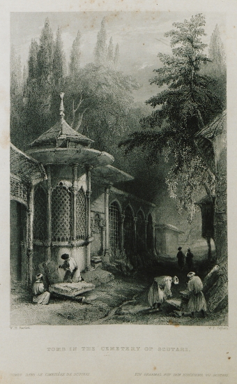 Μαυσωλείο στο μουσουλμανικό νεκροταφείο της Χρυσόπολης, το σημερινό Σκούταρι.