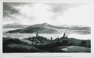 Τα κάστρα της Ευρώπης και της Ασίας στις αντίστοιχες ακτές του Βοσπόρου.