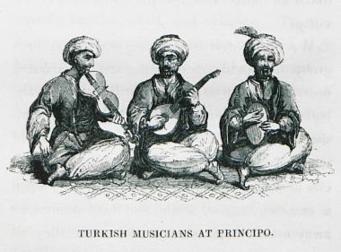 Τούρκοι μουσικοί στην Πρίγκηπο.