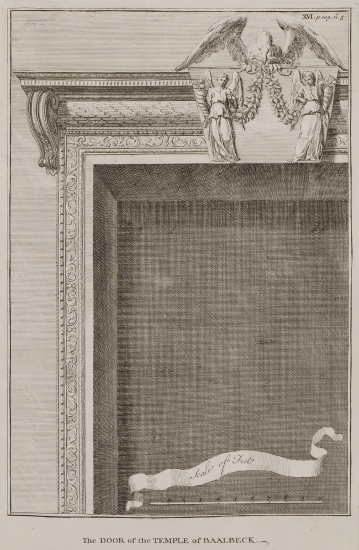 Η είσοδος του ναού του Διονύσου στο Μπάαλμπεκ.