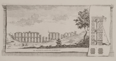 Το Ρωμαϊκό Υδραγωγείο στη Μόρια της Λέσβου.