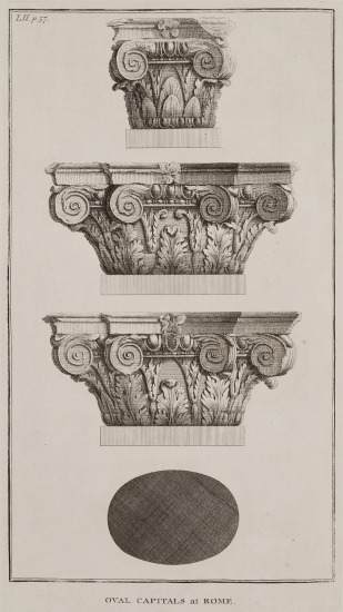 Κιονόκρανα κορινθιακού ρυθμού στη Ρώμη.