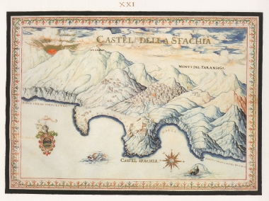 Το βενετικό φρούριο των Σφακίων και η Χώρα Σφακίων.