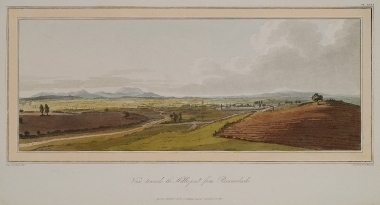 Τοπίο στο Μπουνάρ Mπασί. Στο βάθος διακρίνεται ο Ελλήσποντος.