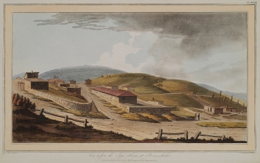 Νότια άποψη του Μπουνάρ Mπασί, χωριό το οποίο ταυτίζονταν λαθεμένα με την Τροία.