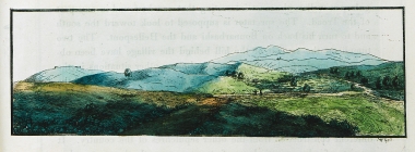 Τοπίο γύρω από το Μπουνάρ Mπασί, χωριό το οποίο ταυτίζονταν λαθεμένα με την Τροία.