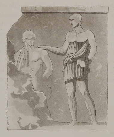 Ανάγλυφο και κιονόκρανο από το Μπουνάρ Mπασί.