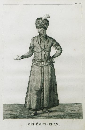 Προσωπογραφία του σάχη της Περσίας Μοχάμαντ Αλί Χαν (1760-1779).